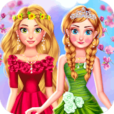Princess Girls Spring Blossoms - play Princess Girls Spring Blossoms img