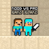 Noob Vs Pro Sand Island - Play Noob Vs Pro Sand Island img